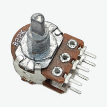 Load image into Gallery viewer, 22K Ohm Dual Gang Rotary Potentiometer 6 Pin