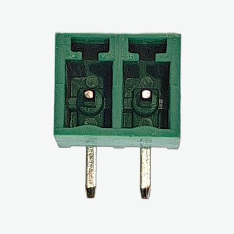 2Pin 3.81mm Pitch Pluggable PCB Mount Male Right Angle Terminal Block