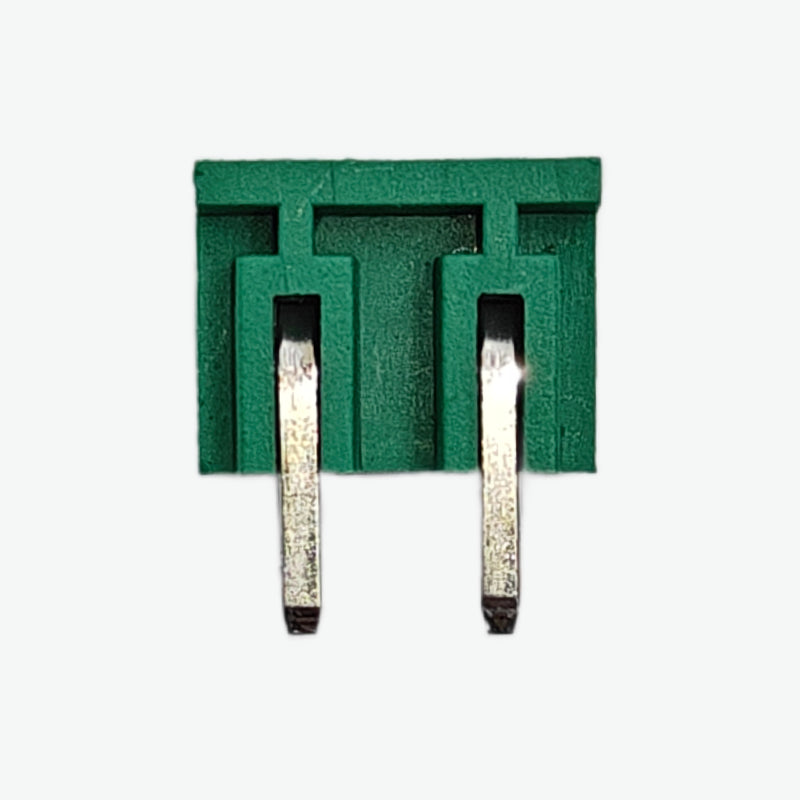 2Pin 3.81mm Pitch Pluggable PCB Mount Male Right Angle Connector