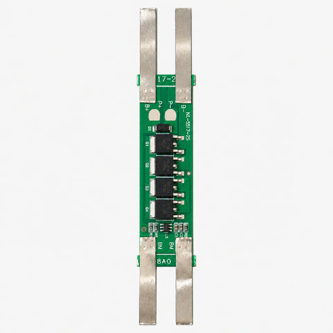 2S 10A LiFePO4 Battery Protection BMS Module with Nickel Strip for 3.2V Cells