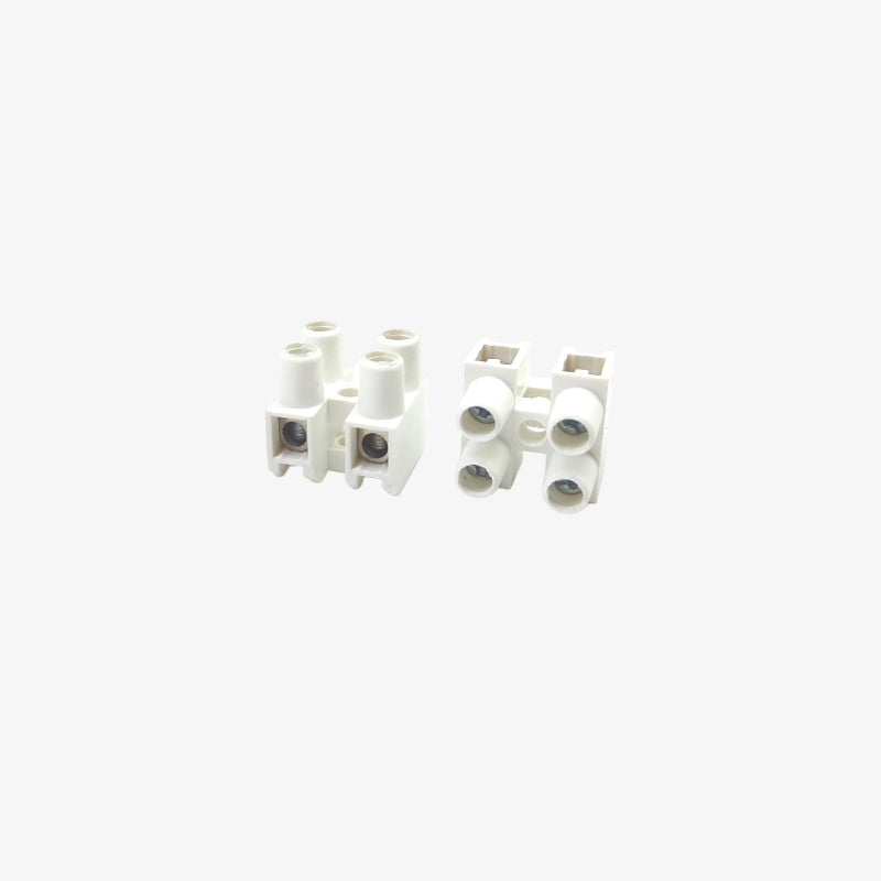 Two Way Terminal Fuction 20A 2Way Screw Terminal Strip Connector/H Type Strip Terminal Block Co ...