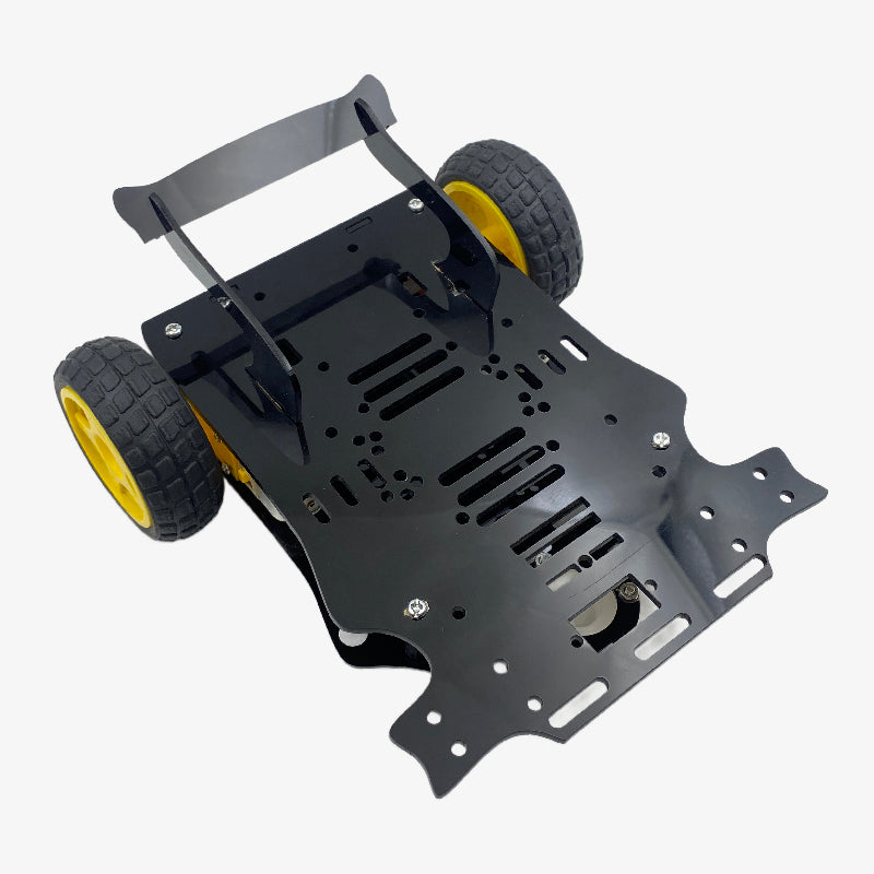 2 Wheel DIY Robot Car Chassis STEM Kit for Line Follower & Robotic Projects