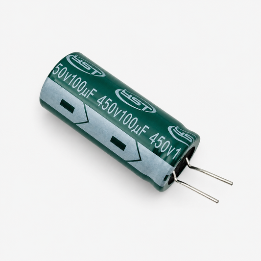 100uF 450V Radial Electrolytic Capacitor - Through Hole Package
