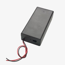 Load image into Gallery viewer, 18650 x 2 Battery Holder with Cover and On/Off Switch