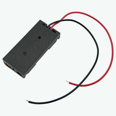 AAA 2Cell Battery Holder Hard Plastic Case with Wire 