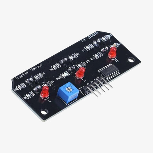 3-Channel IR Line Tracking & Path Detection Sensor Module