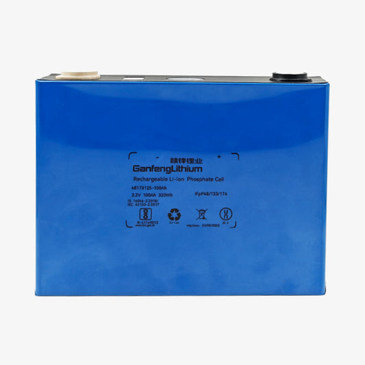 3.2V 100Ah LiFePO4 Lithium Prismatic Battery Cell