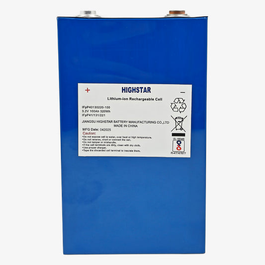 3.2V 100AH PRISMATIC CELL