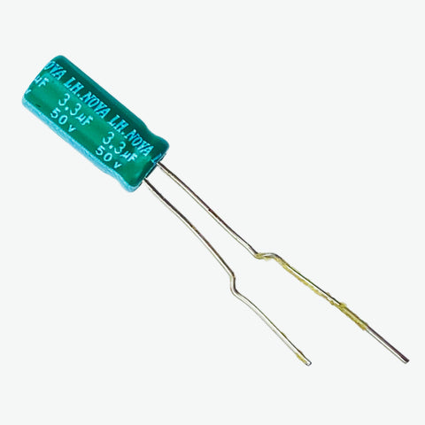 3.3uF 50V Electrolytic Capacitor