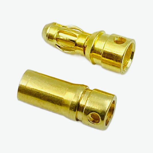 3.5mm Bullet Connector - Male and Female Pair