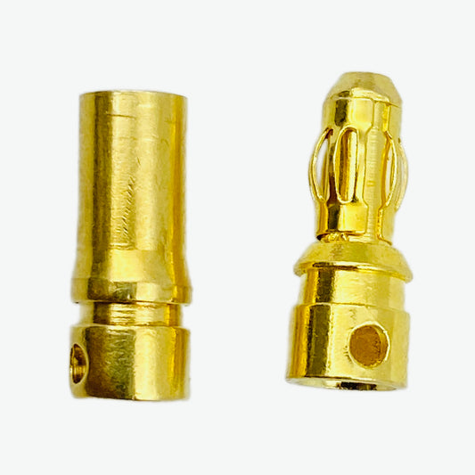 3.5mm Bullet Connector - Male and Female Pair