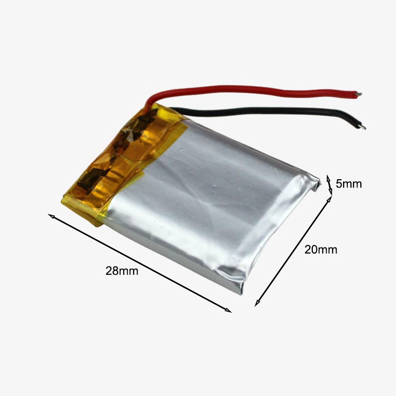 3.7V 400mAH Li-Po Rechargeable Battery