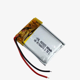 3.7V 400mAH Li-Po Rechargeable Battery