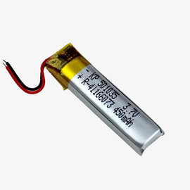 3.7V 450mAh Lithium Polymer Rechargeable Battery