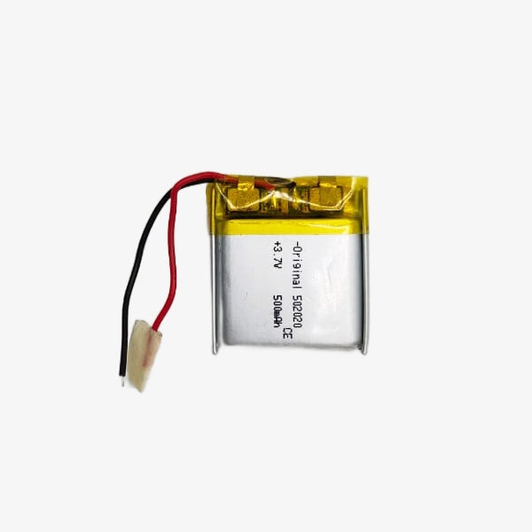 3.7V 500mAH Li-Po Rechargeable Battery (502020)