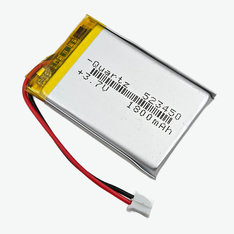 3.7V 1800mAH Li-Po Rechargeable Battery (523450)
