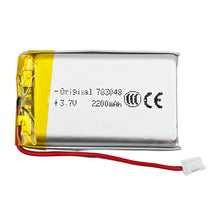 Load image into Gallery viewer, 3.7V 2200mAh Li-Po Rechargeable Battery