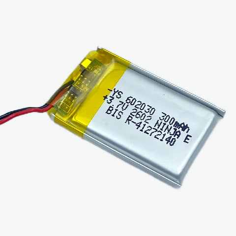 3.7V 300mAH Li-Po Rechargeable Battery
