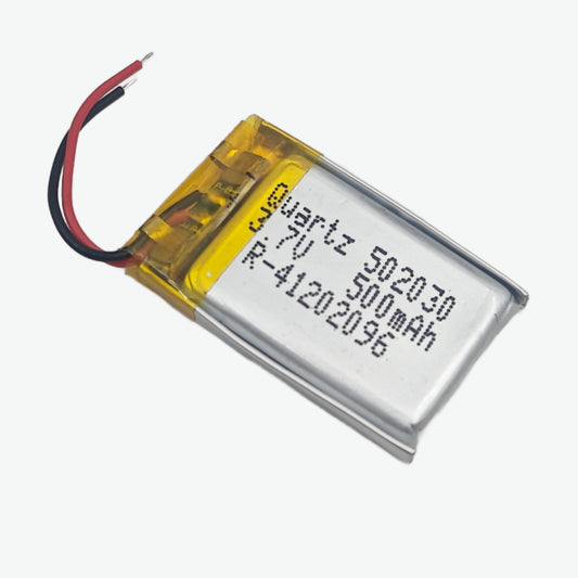 3.7V 500mAh Li-Po Rechargeable Battery (502030)