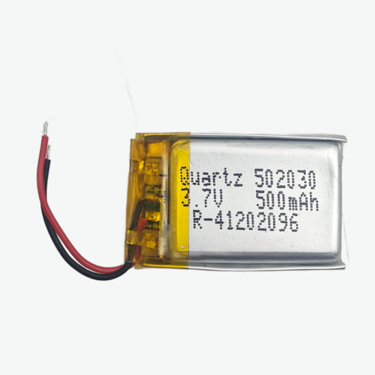 3.7V 500mAh Li-Po Rechargeable Battery (502030)