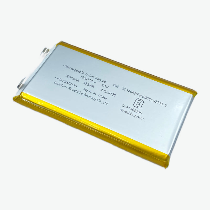 3.7V 9000mAH Li-Po Rechargeable Battery