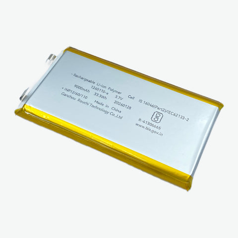 3.7V 9000mAH Li-Po Rechargeable Battery