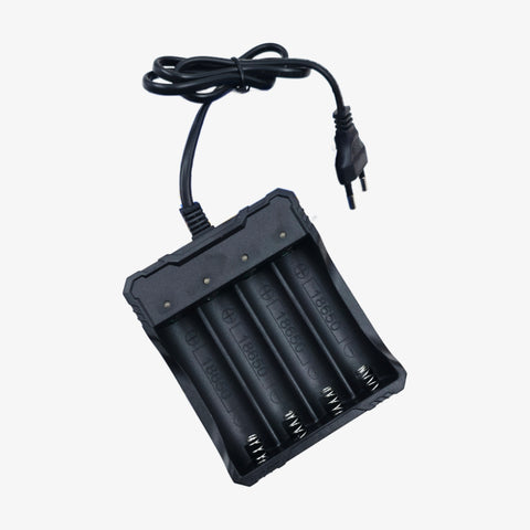4 Cell 3.7V Lithium Battery Charger for 18650 Cells 4.2V 1200mA