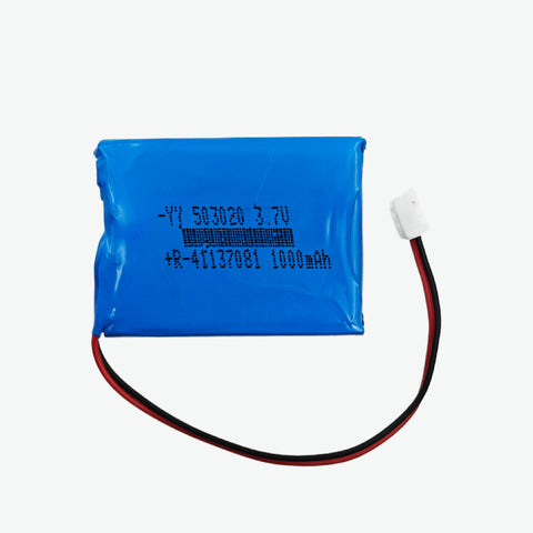 3.7V 1000mAh Li-po Rechargeable Battery