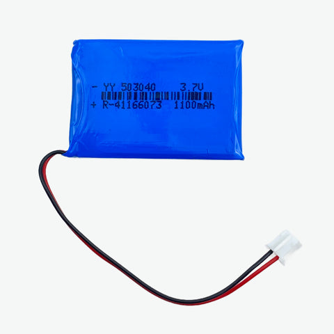 3.7V 1100mAh Li-Po Rechargeable Battery (YY-503040)