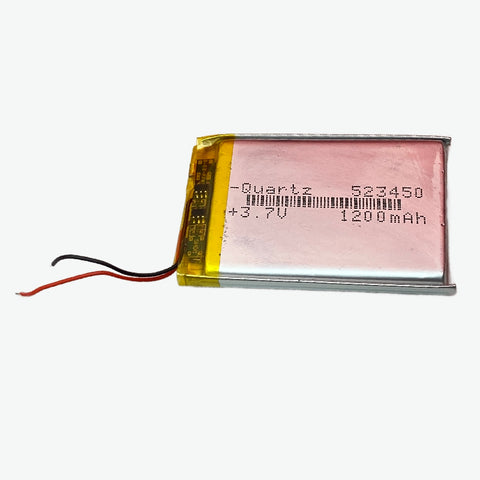 3.7V 1200mAH Li-Po Rechargeable Battery (KP 523450)