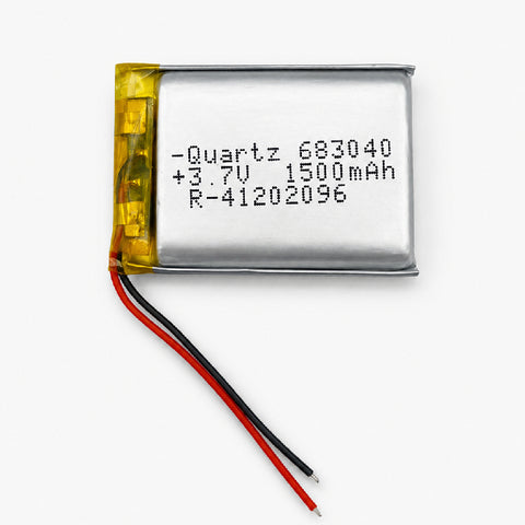 3.7V 1500mAH Li-Po Rechargeable Battery (KP 683040)