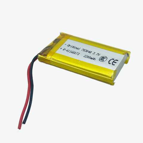 3.7V 2200mAh Li-Po Rechargeable Battery (783048)