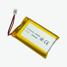 Load image into Gallery viewer, 3.7V 2500mAH Li-Po Rechargeable Battery (103450)