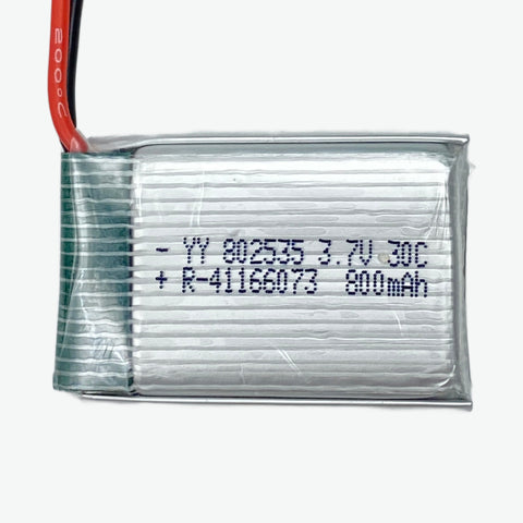 3.7V 30C 800mAh Lithium-Polymer Rechargeable Battery (YY802535) for Drones