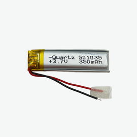 3.7V 350mAh Li-Po Rechargeable Battery (501035)