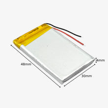 Load image into Gallery viewer, 3.7V 800mAH Li-po Rechargeable Battery