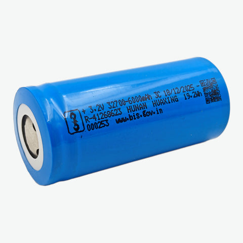 32650/32700 Lithium Battery LFP Cell 6000mAh 3.2V (3C) - Original EV Grade