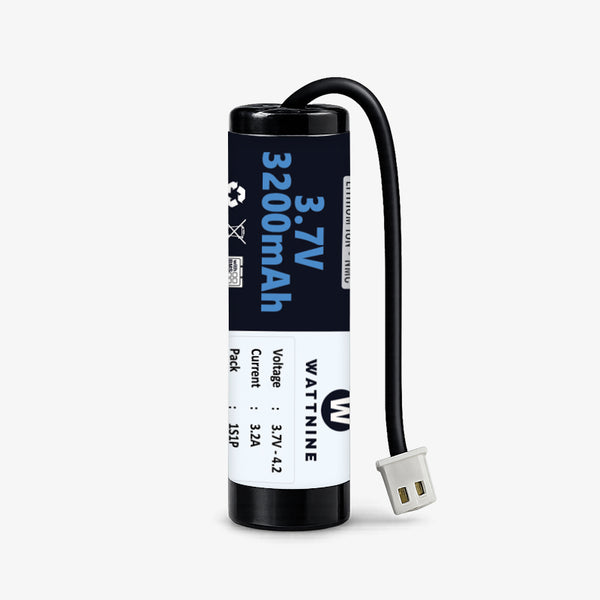 WATTNINE® 3.7V 3200mAh Rechargeable Lithium-ion Battery Pack with Warranty for GPS, CCTV, and Commercial Application