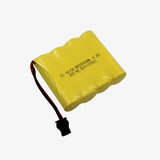 3500mAh 4.8v Ni-Cd AA Cell Battery Pack with SM Connector for Cordless Phone, Toys, Car, DIY Project Battery