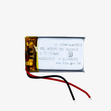Load image into Gallery viewer, 350mAH 3.7V Li-Po Rechargeable Battery