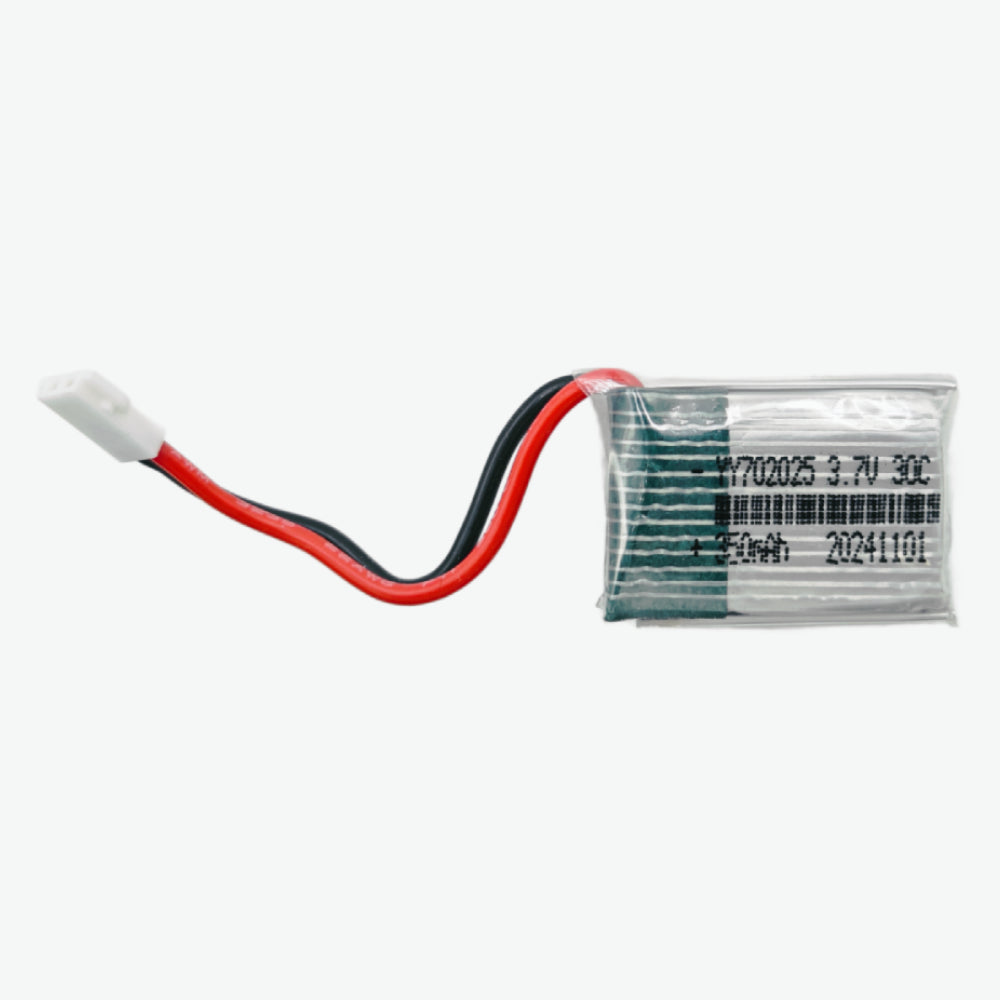 3.7V 30C 350mAh Lithium-Polymer Rechargeable Battery (YY702025)