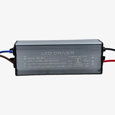 36W LED Driver Module with 600mA Output current and 34-63V Output DC Voltage
