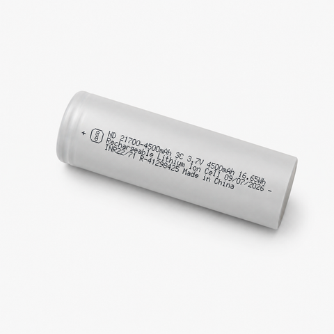 21700 Li-ion 3.7V 4500mAh Rechargeable Battery