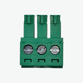 3Pin 3.5mm Pitch Pluggable PCB Mount Male Terminal Block Right Angle Connector