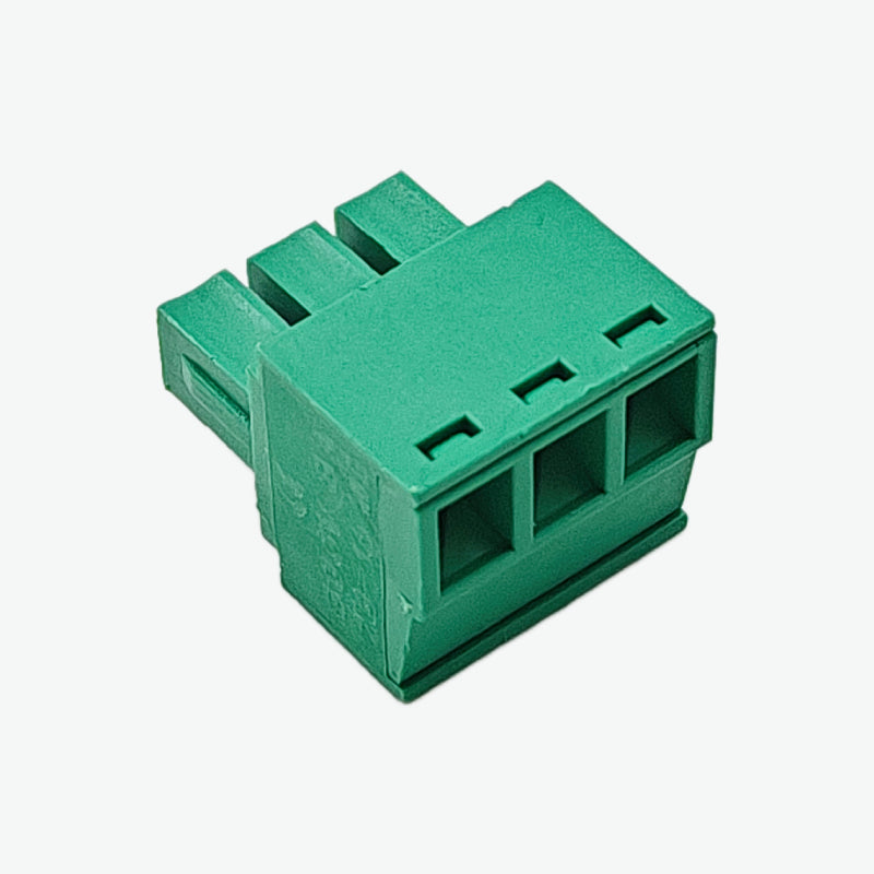 3Pin 3.81mm Pitch Pluggable Female Right Angle Terminal Block Connector