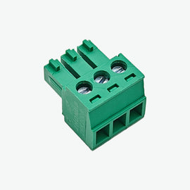 3Pin 3.81mm Pitch Pluggable Female Right Angle Terminal Block Connector