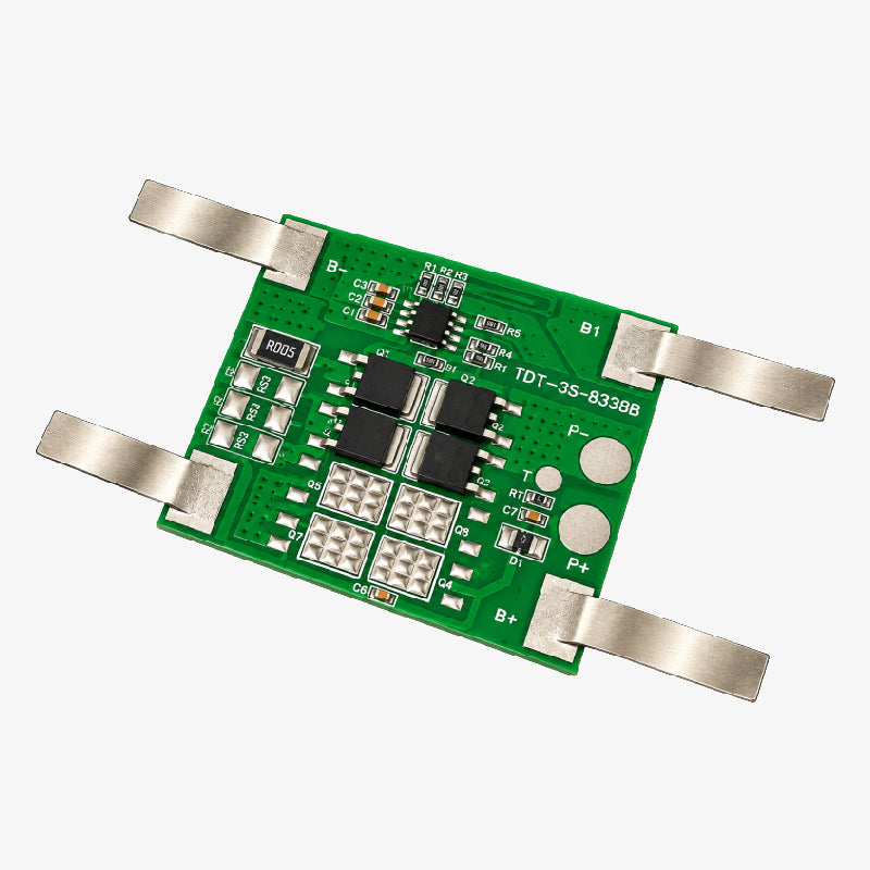 3S 10A 11.1V Li-ion NMC BMS with Nickel Strips for Lithium Battery Pack