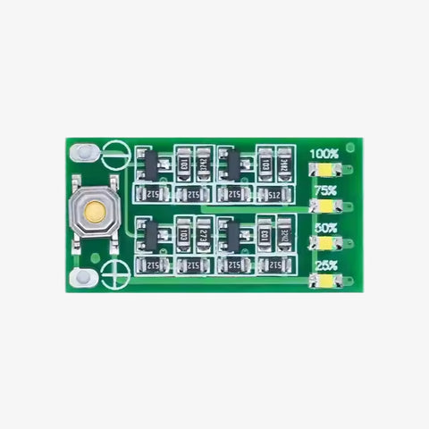3S 11.1V 12V 12.6V Lithium Battery Level Indicator Module