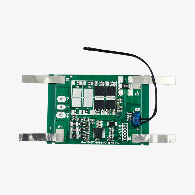 3S 10A Lithium Battery Protection BMS Module with Nickel Strip for 3.7V NMC cells