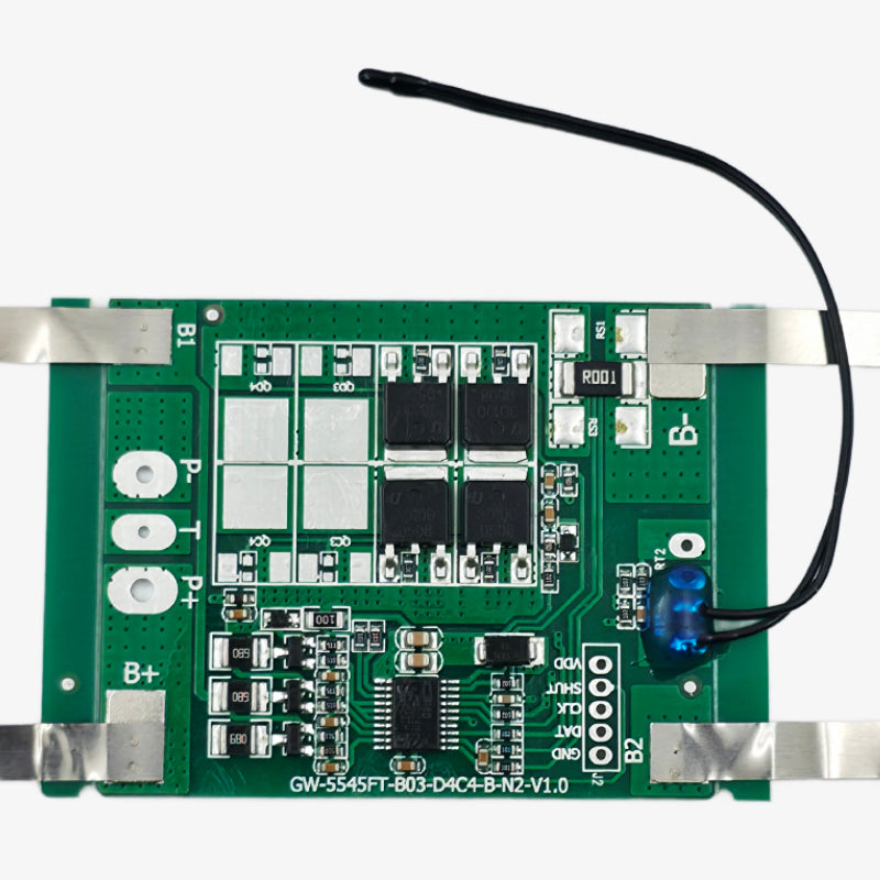 3S 10A Lithium Battery Protection BMS Module with Nickel Strip for 3.7V NMC cells